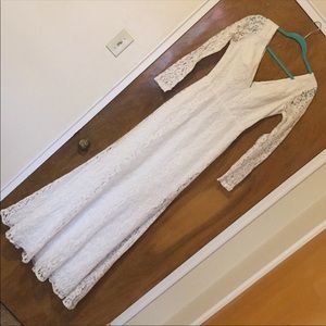 Lulus Keyhole wedding dress
